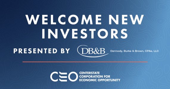 Welcome New Investors Logo
